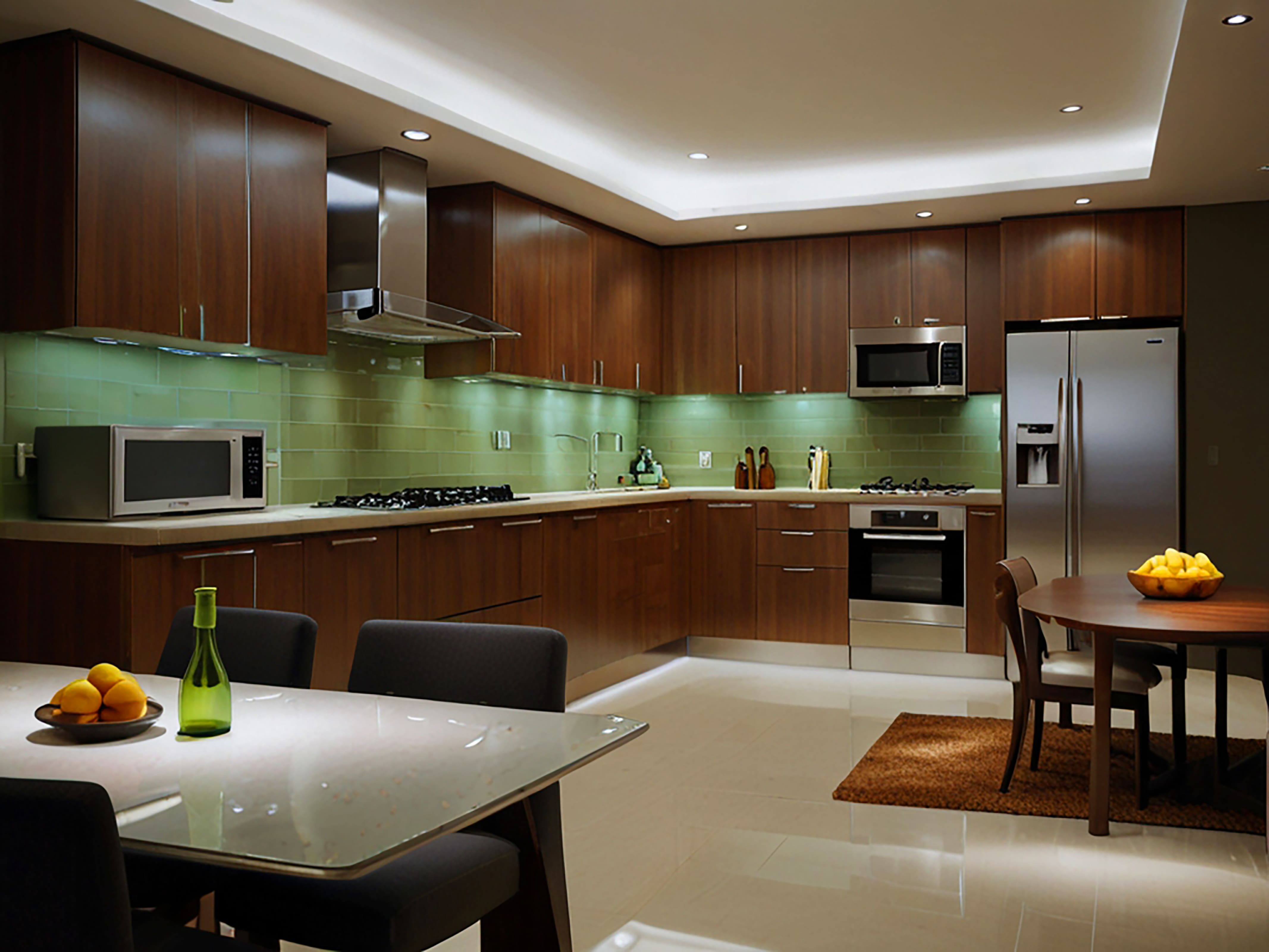 Simple kitchen interior designing