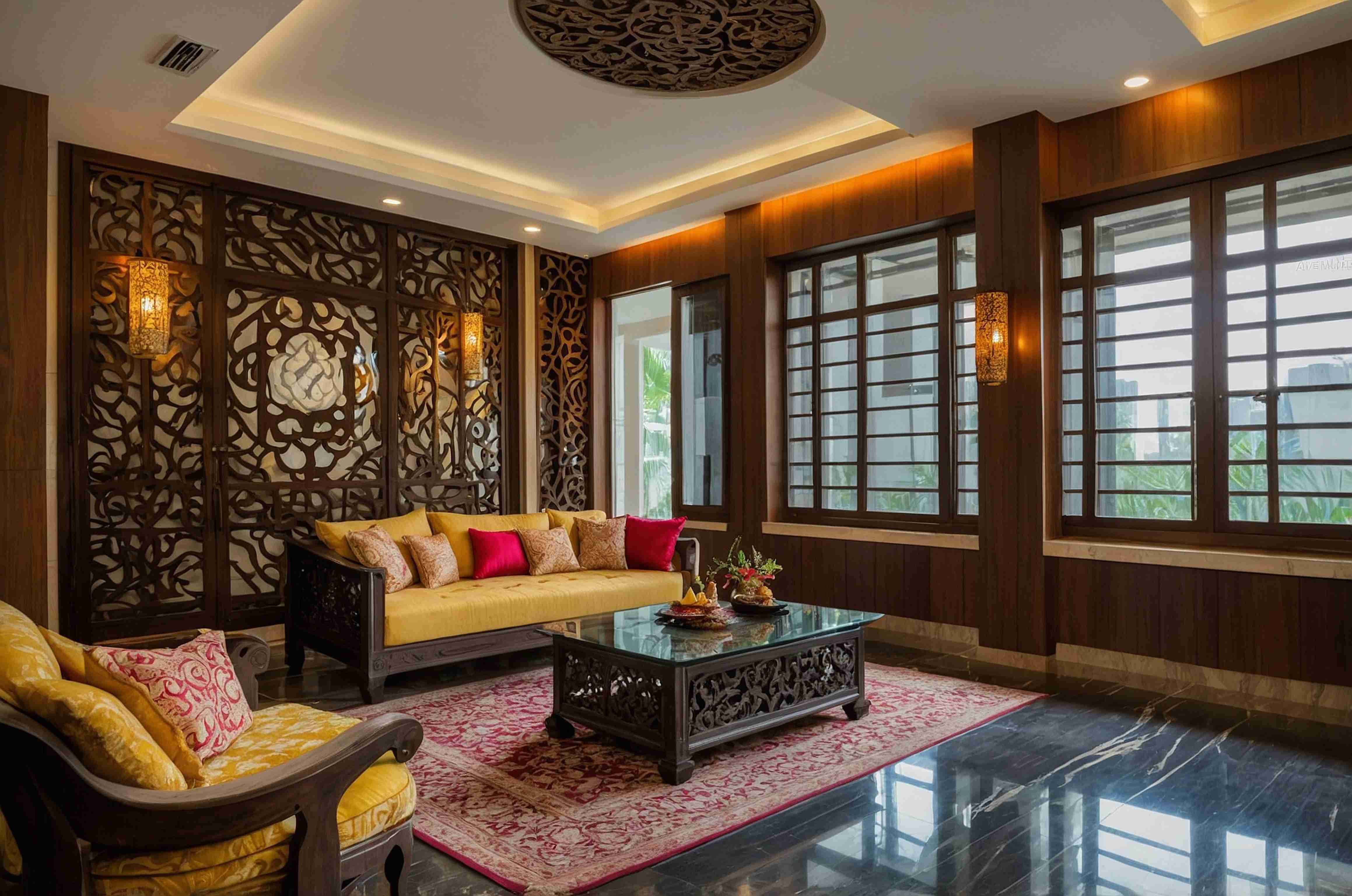 Elegant wooden interior renovation