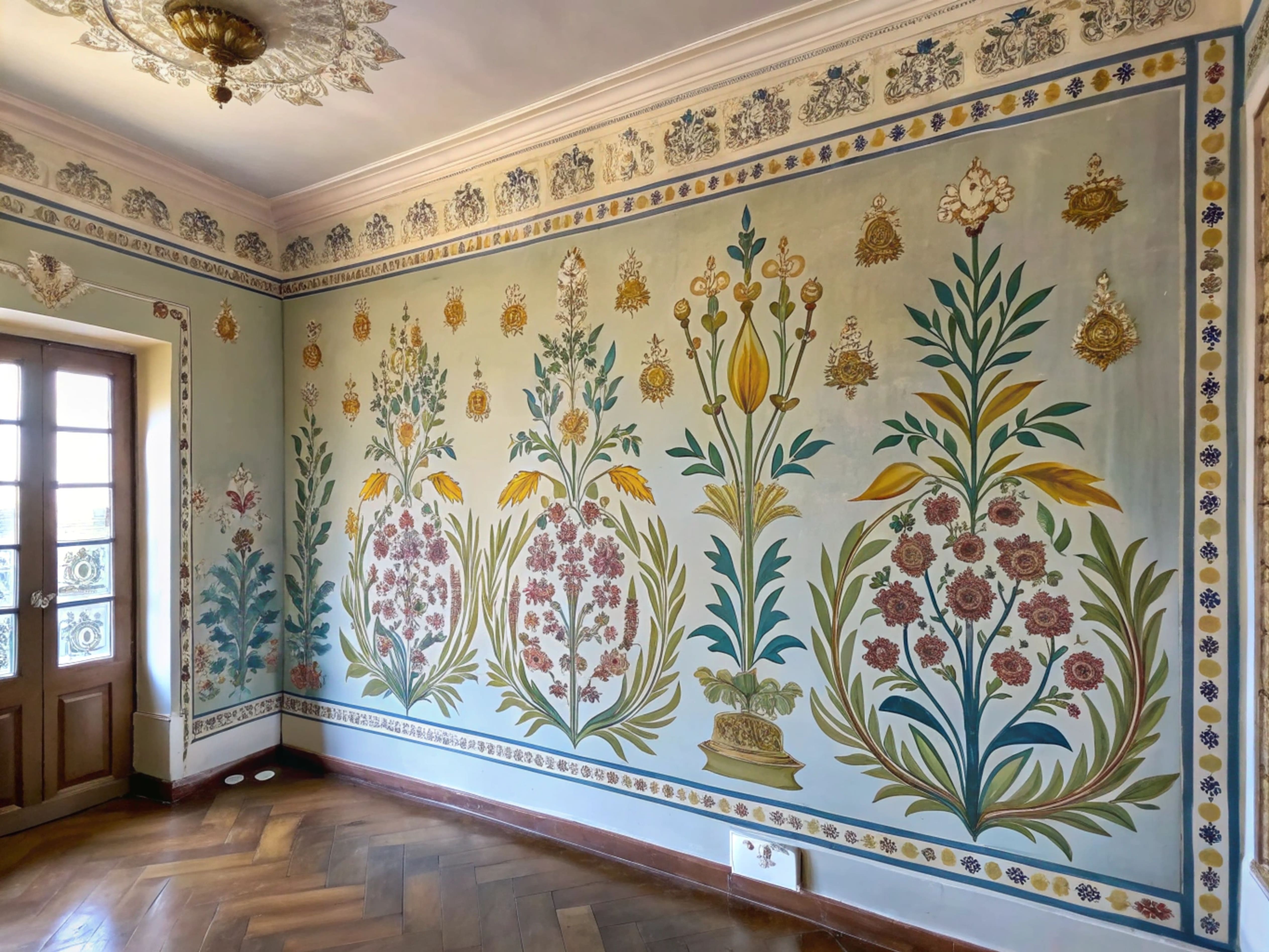 Home wall paint designing